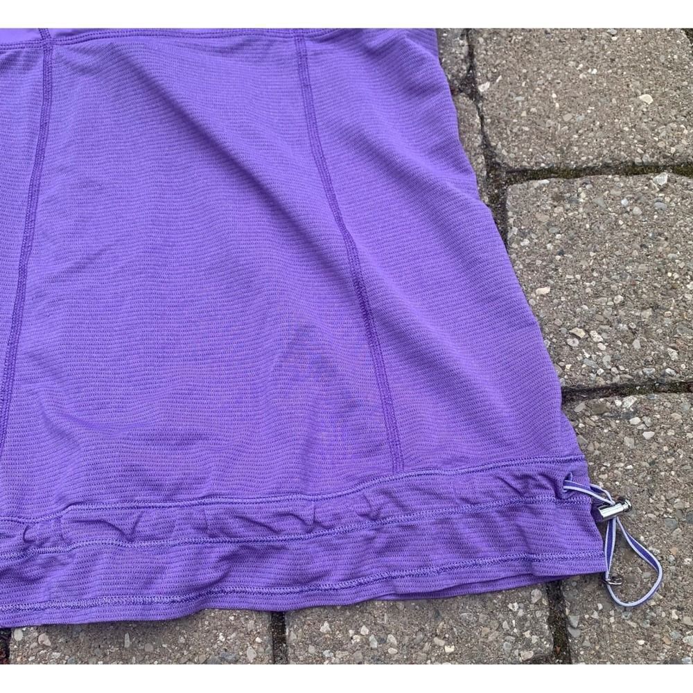 Lululemon Workout Tank Top Athletic Racerback Drawstring Purple Size Unknown - Picture 3 of 7